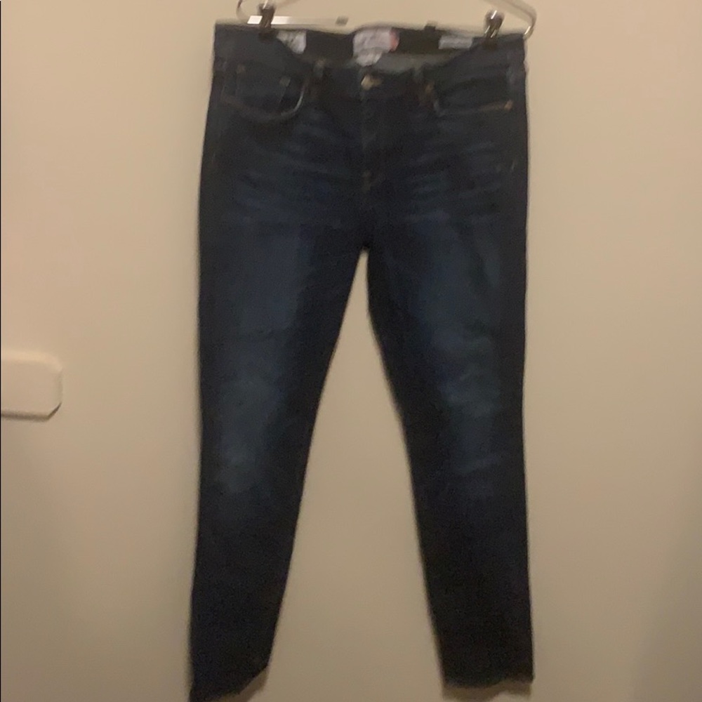 Lucky dark denim jeans size 14/32 ankle